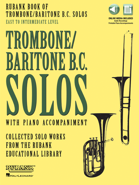 Rubank Book of Trombone/Baritone B.C. Solos – Easy to Intermediate
