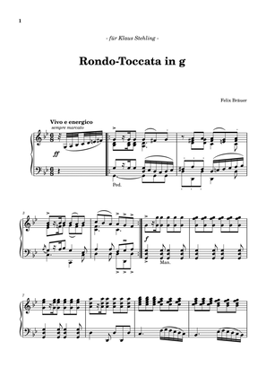 Book cover for Rondo-Toccata in g