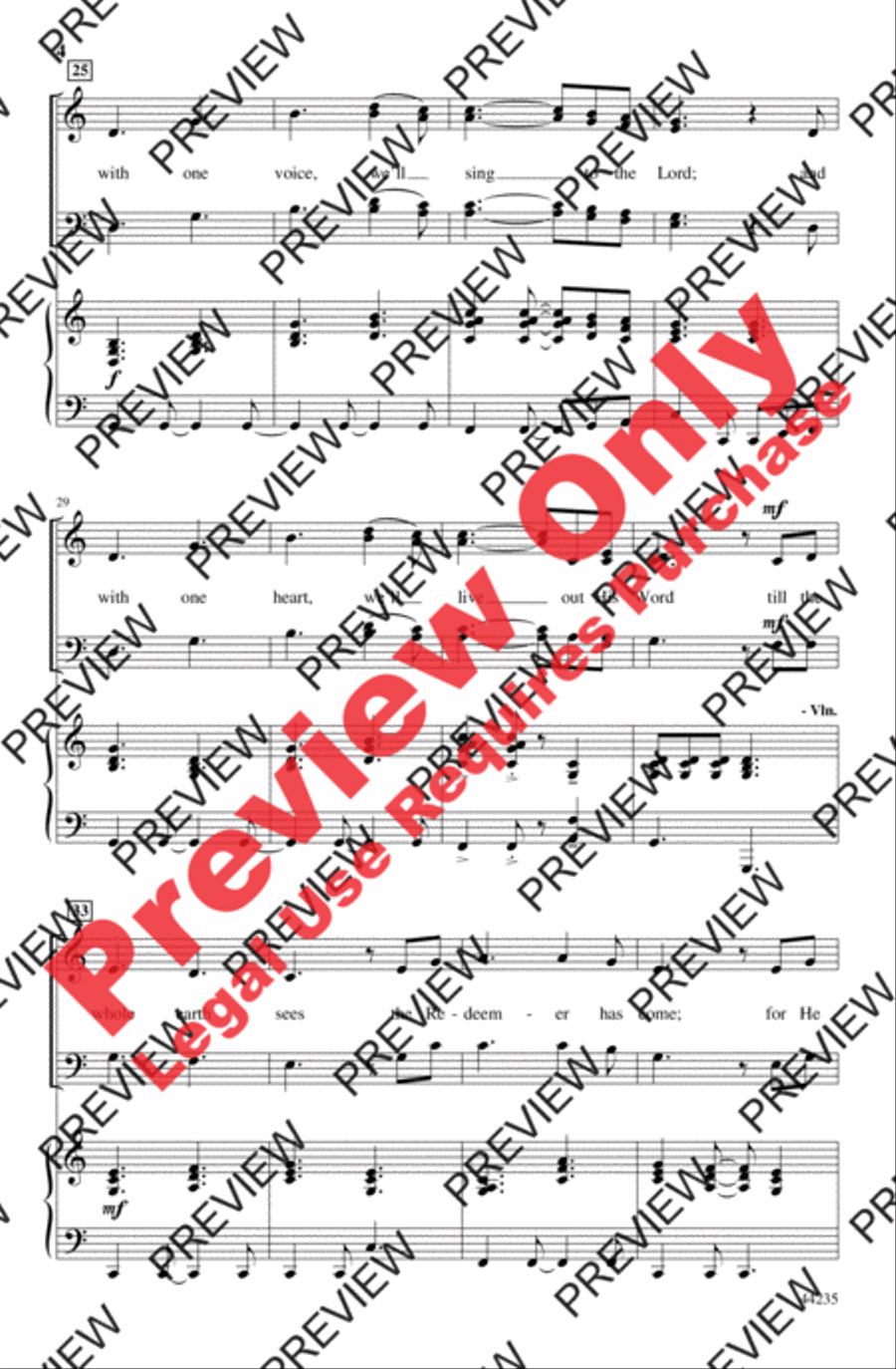 Oh, How Good It Is 4-Part scores gallery preview page 4