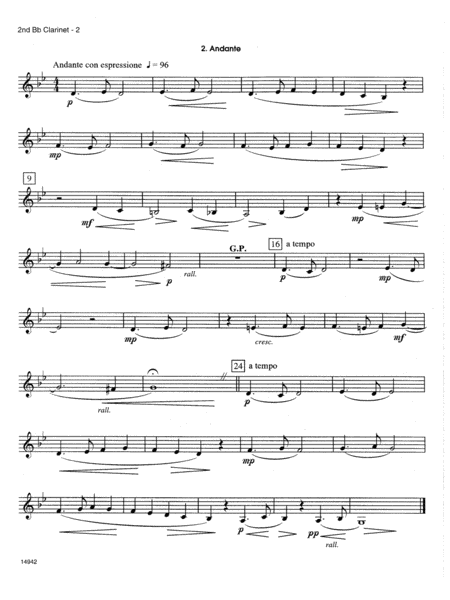 Chalumeau Trios - 2nd Bb Clarinet