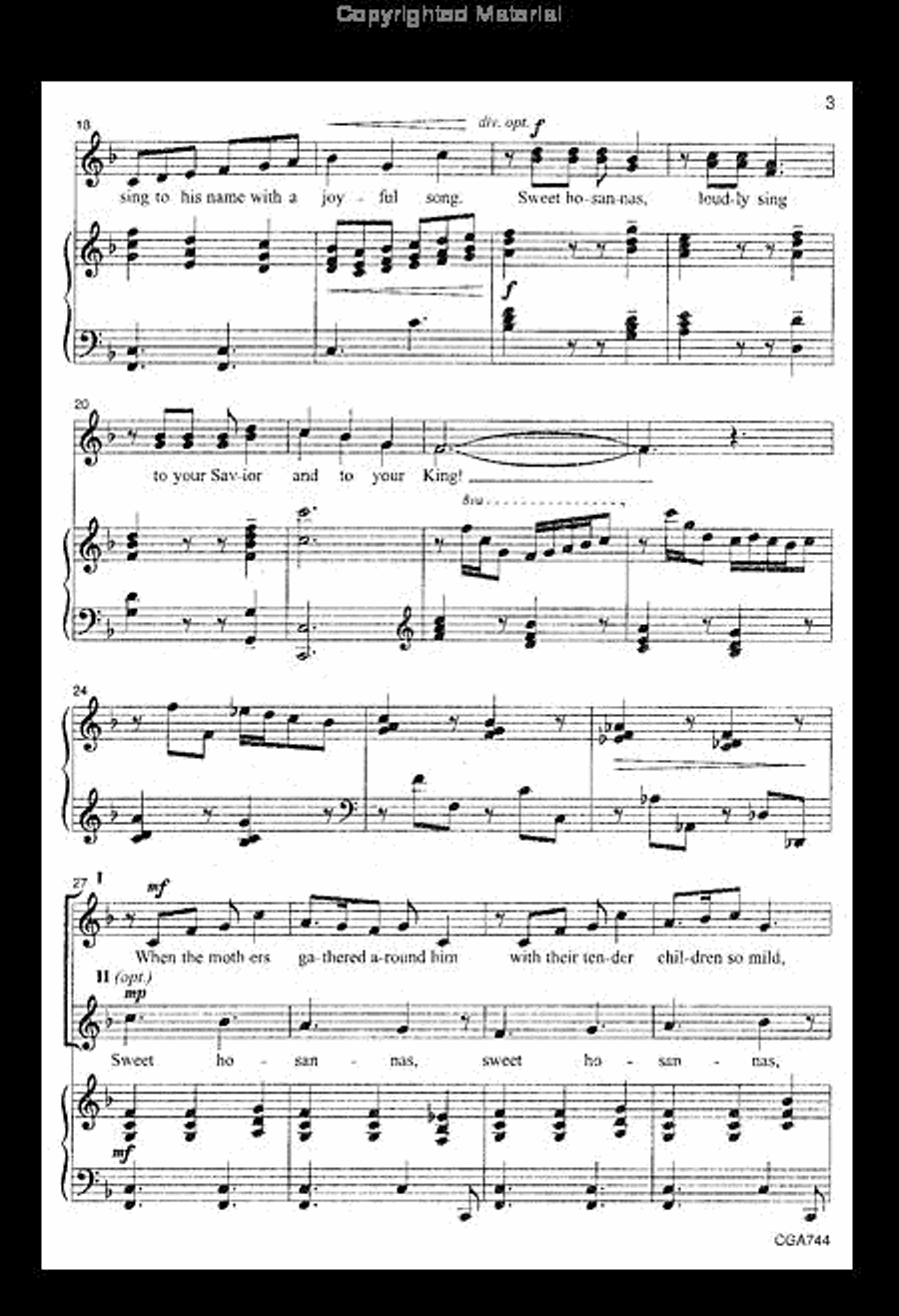 We Sing to God, Our King We Sing to God, Our King 2-Part scores gallery preview page 3