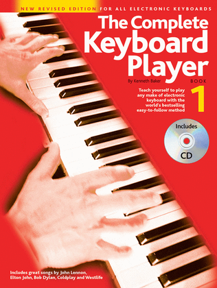 Book cover for The Complete Keyboard Player – Book 1