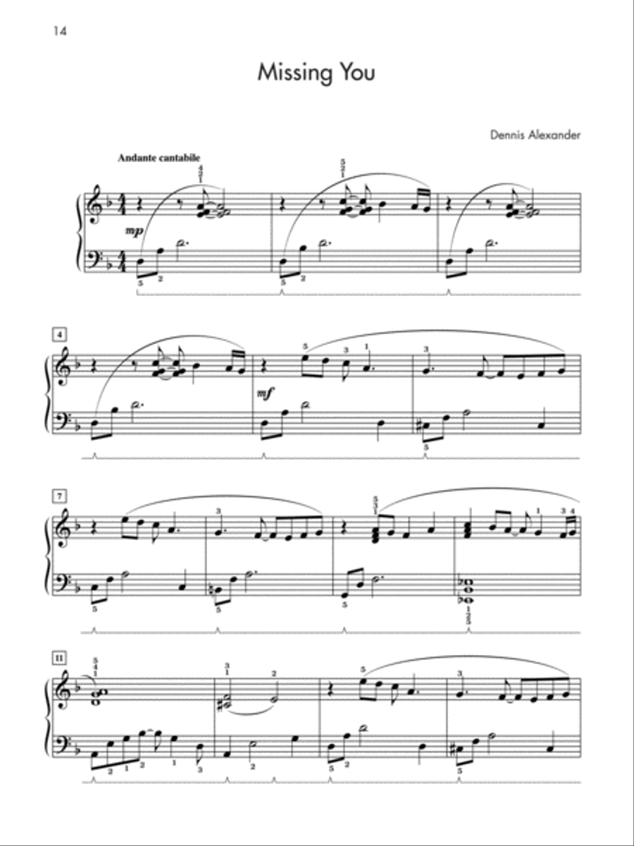Especially for Adults, Book 3 Piano Solo scores gallery preview page 4