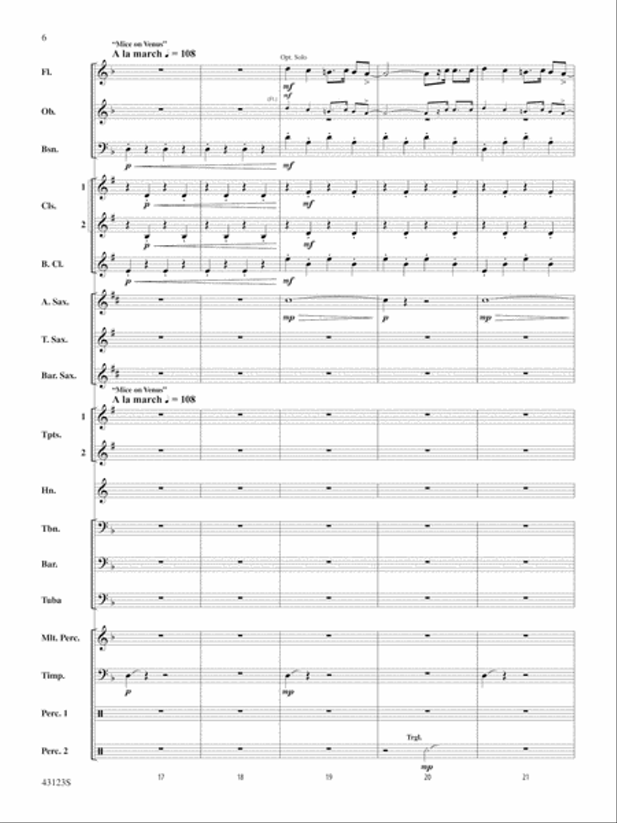 Minecraft: Score Concert Band scores gallery preview page 6