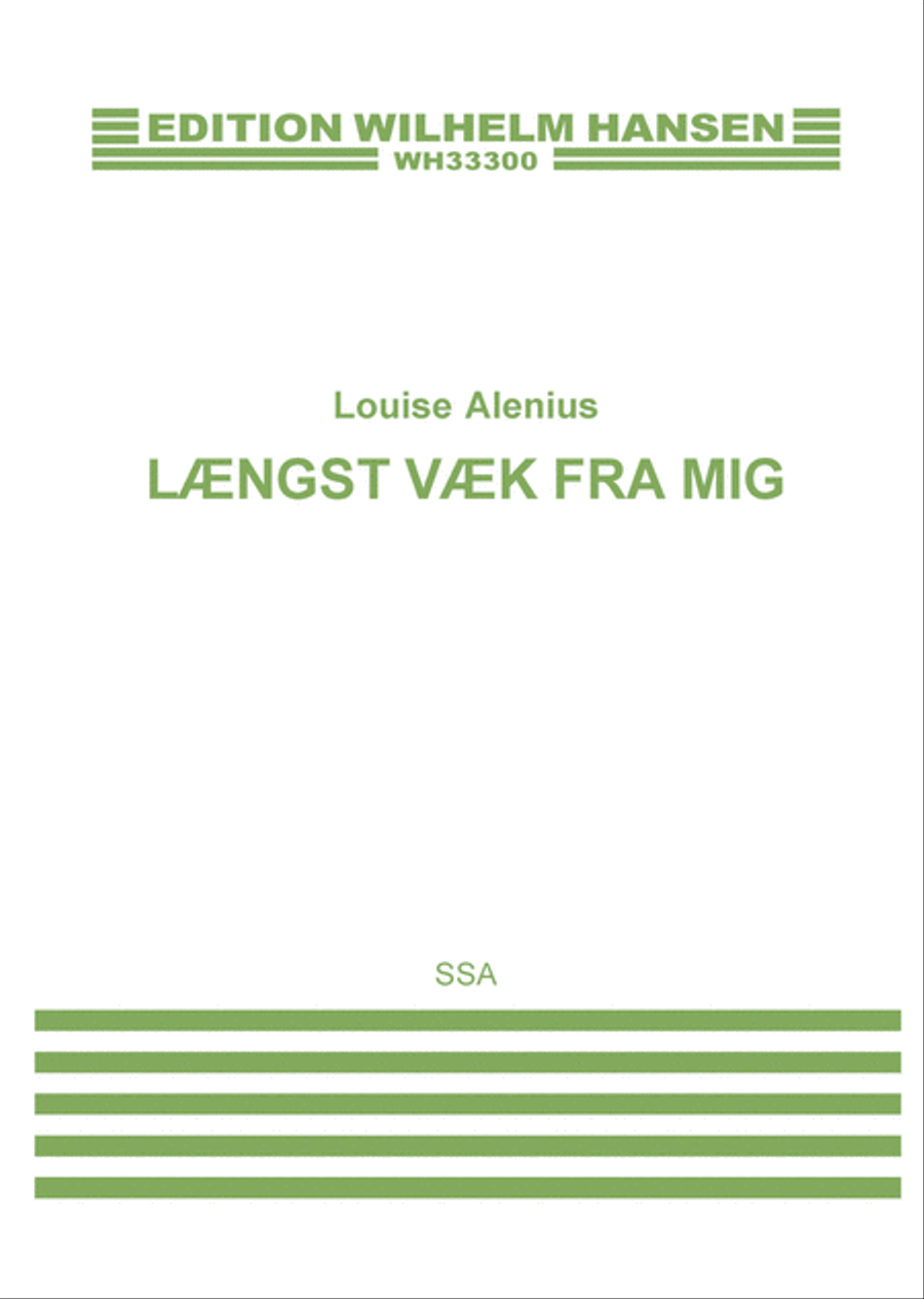 Længst væk fra mig SSA scores gallery preview page 1