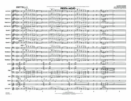 Fiesta Mojo - Conductor Score (Full Score)
