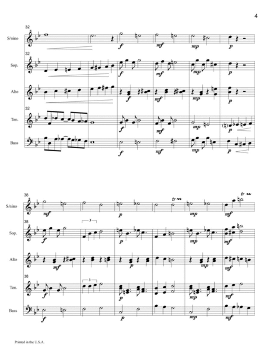 Chief Niwot Rag for Recorder Ensemble Soprano Recorder scores gallery preview page 4
