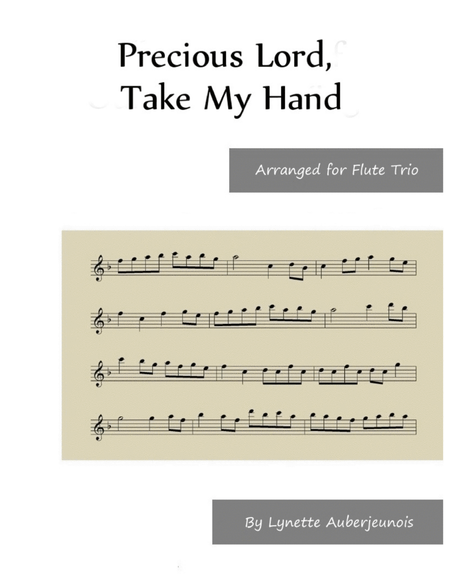 Precious Lord, Take My Hand - Flute Trio image number null
