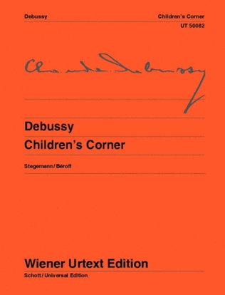 Book cover for Children's Corner