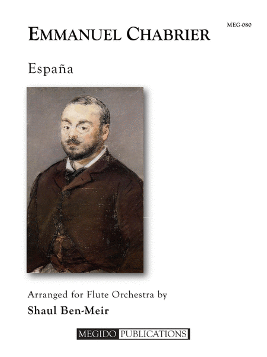 Espana for Flute Orchestra Flute Choir scores gallery preview page 1