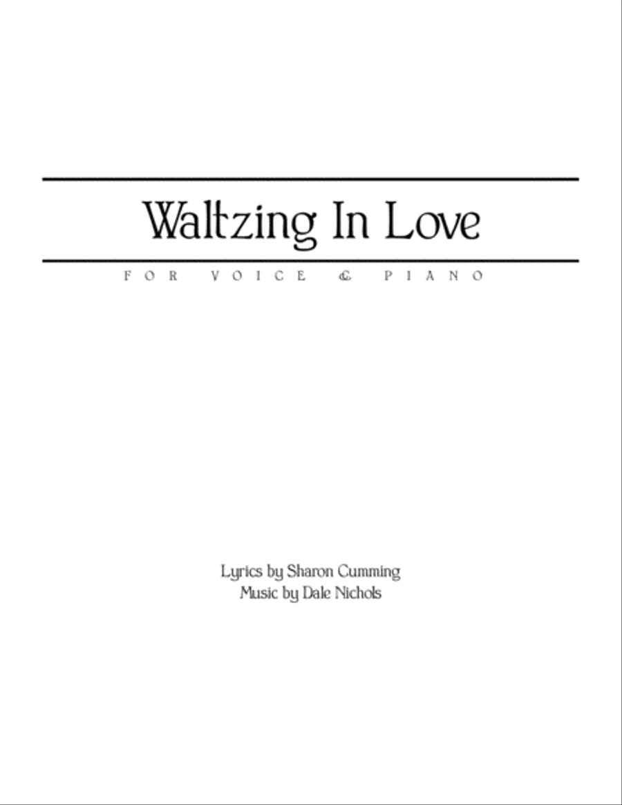 Waltzing In Love