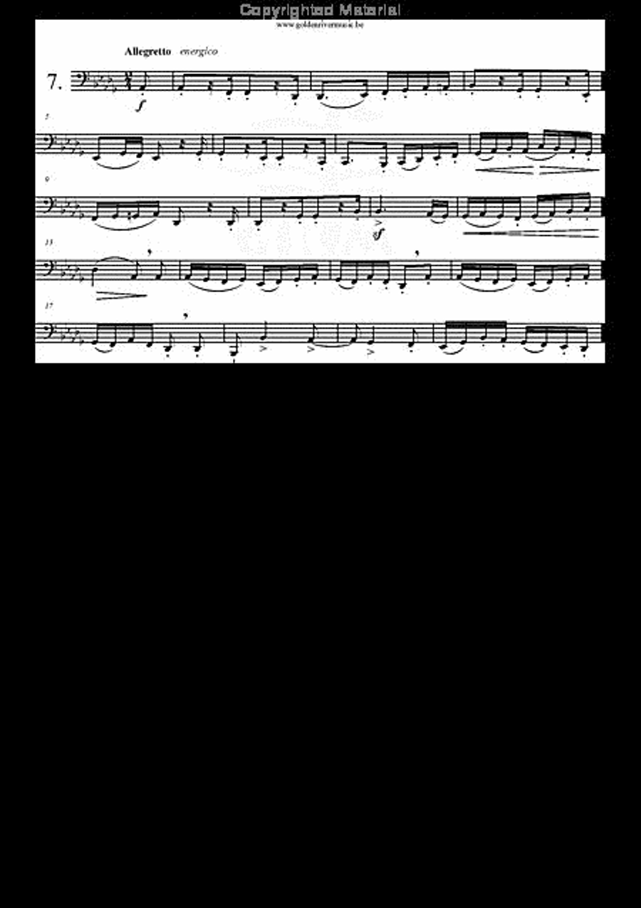 22 Etudes Melodiques Tuba scores gallery preview page 8