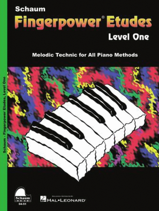 Book cover for Fingerpower – Etudes Level 1