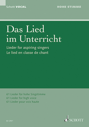 Book cover for Das Lied im Unterricht