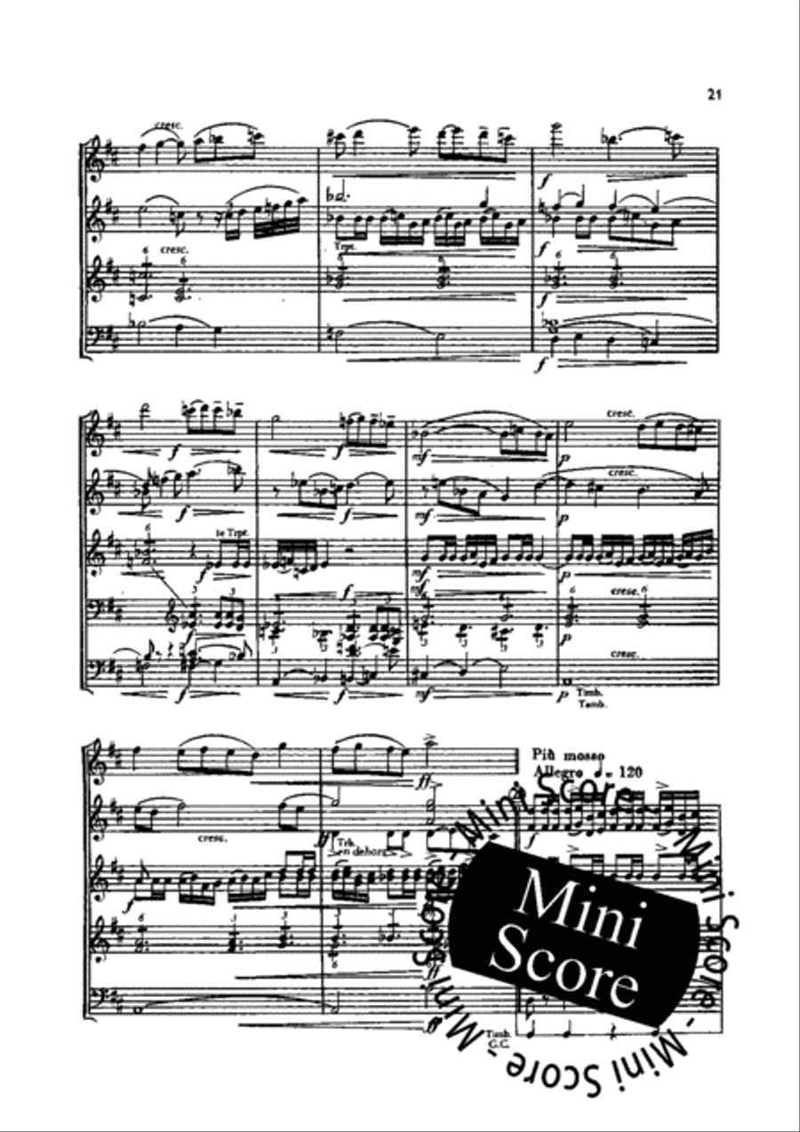 Ouverture Solennelle Concert Band scores gallery preview page 23