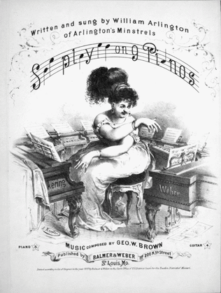 She Played On Nine Pianos. Song & Chorus