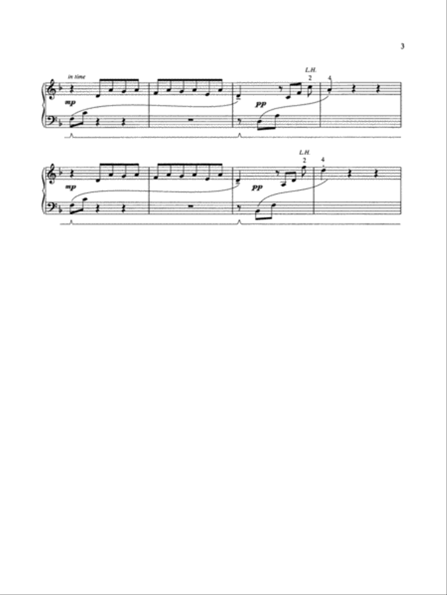Aeolian Harp Aeolian Harp Piano Solo scores gallery preview page 3