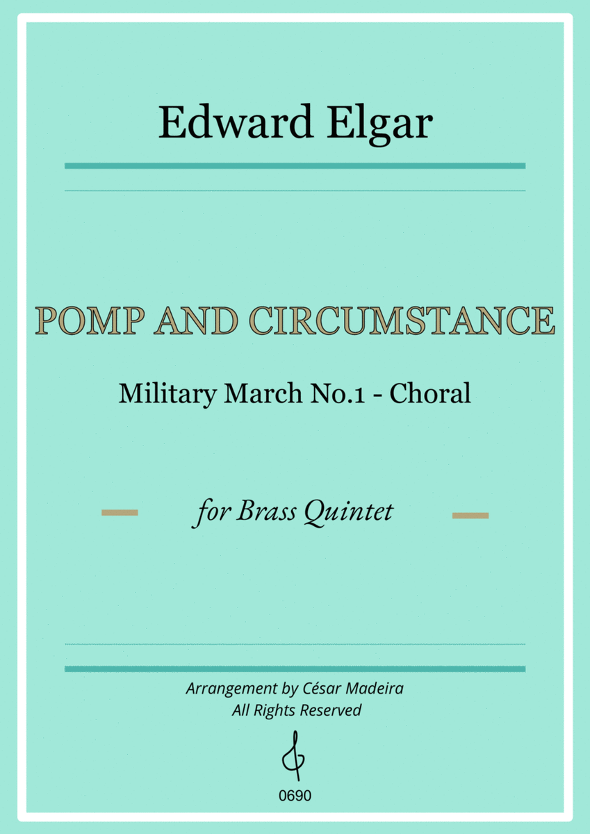 Pomp and Circumstance No.1 - Brass Quintet (Individual Parts) image number null