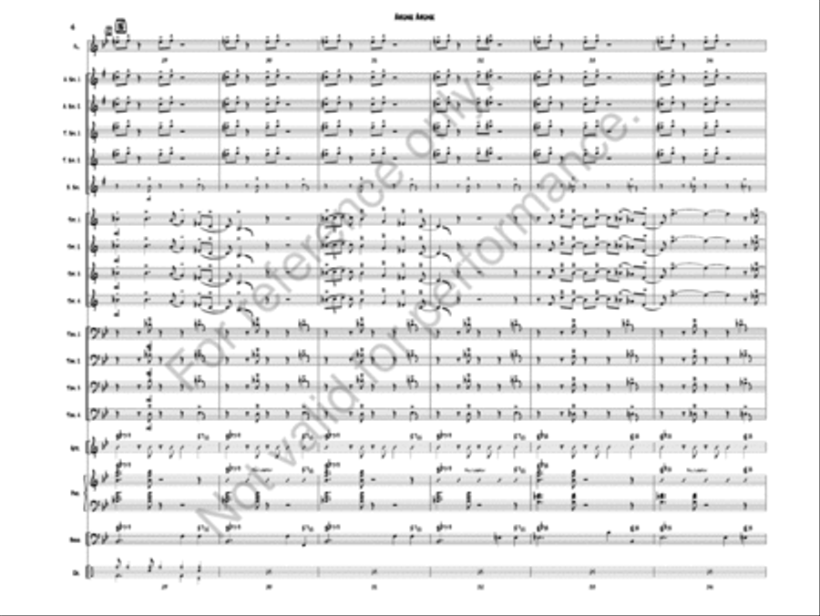 Ahunk Ahunk Jazz Ensemble scores gallery preview page 7