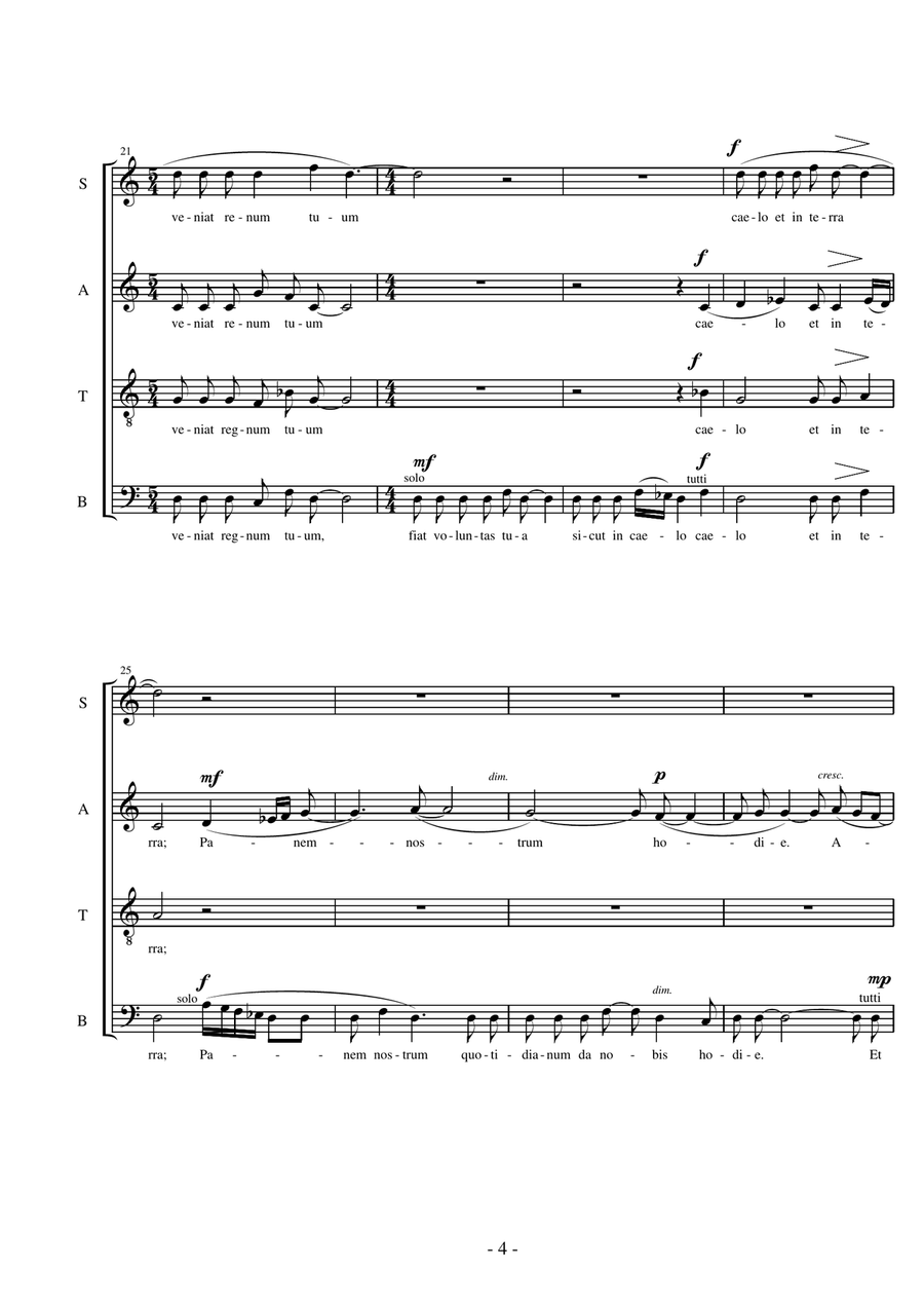 In Nomine Patris 4-Part scores gallery preview page 4