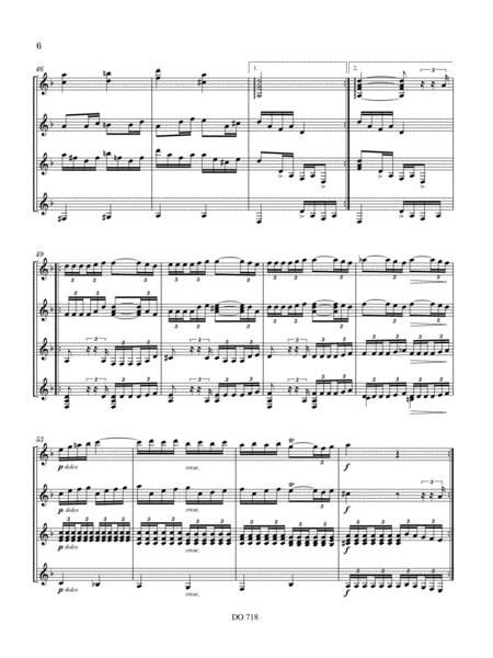 Theme and variations, opus 18