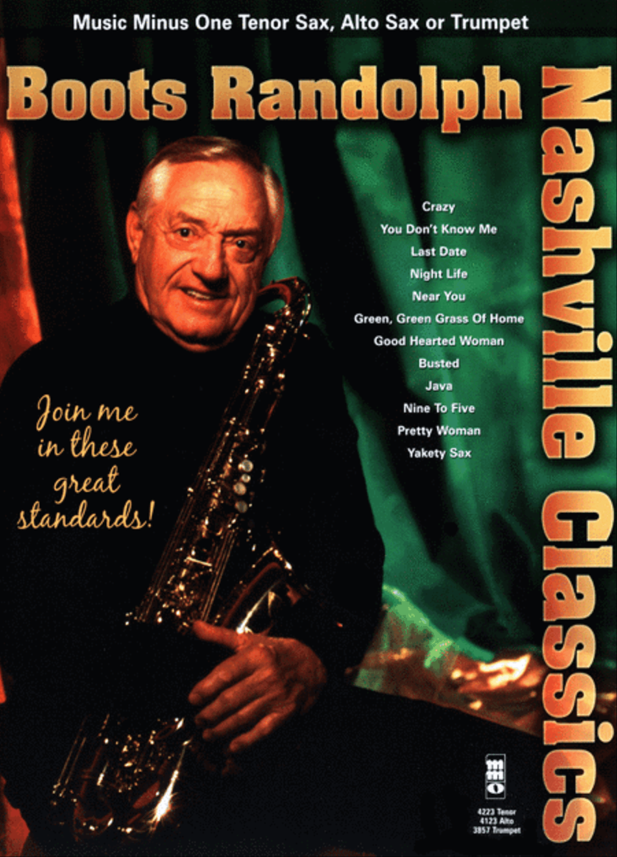 Boots Randolph – Nashville Classics Tenor Saxophone scores gallery preview page 1