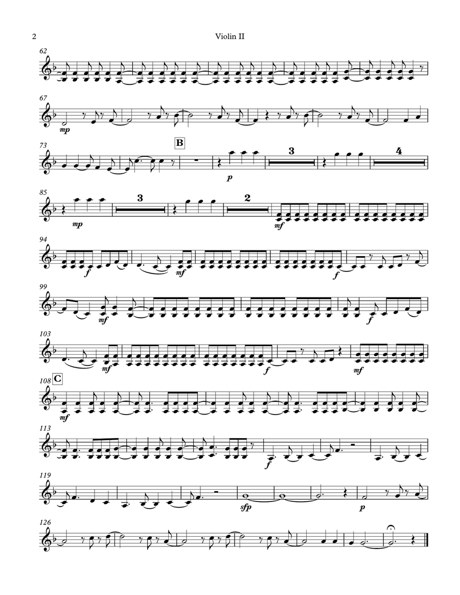 Hold Back The River Hold Back The River String Quartet scores gallery preview page 4