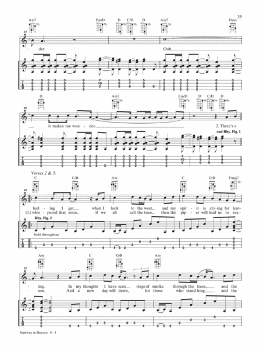 Stairway to Heaven Mandolin scores gallery preview page 4