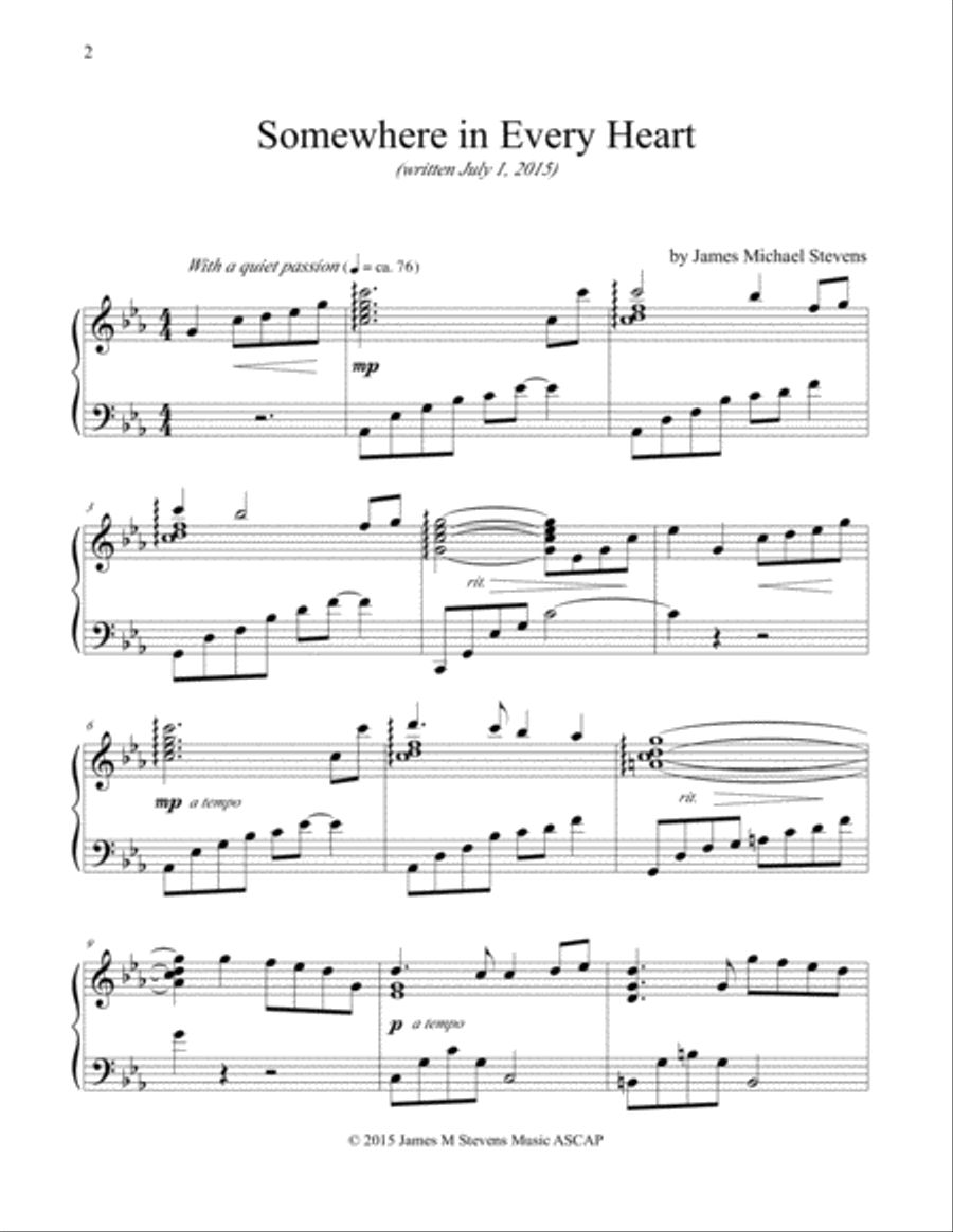 Relaxing & Romantic Piano, Vol. III Piano Solo scores gallery preview page 2