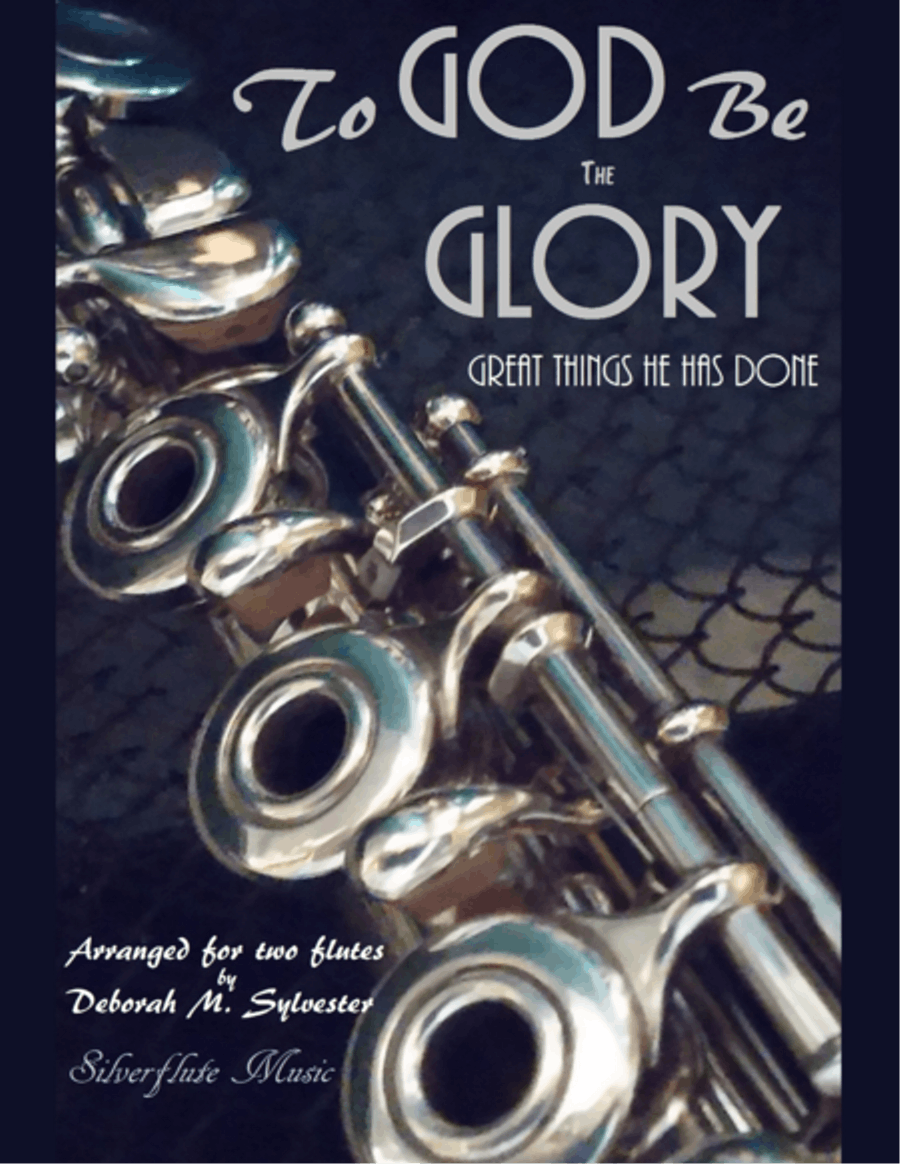 To God Be the Glory Flute Solo scores gallery preview page 1
