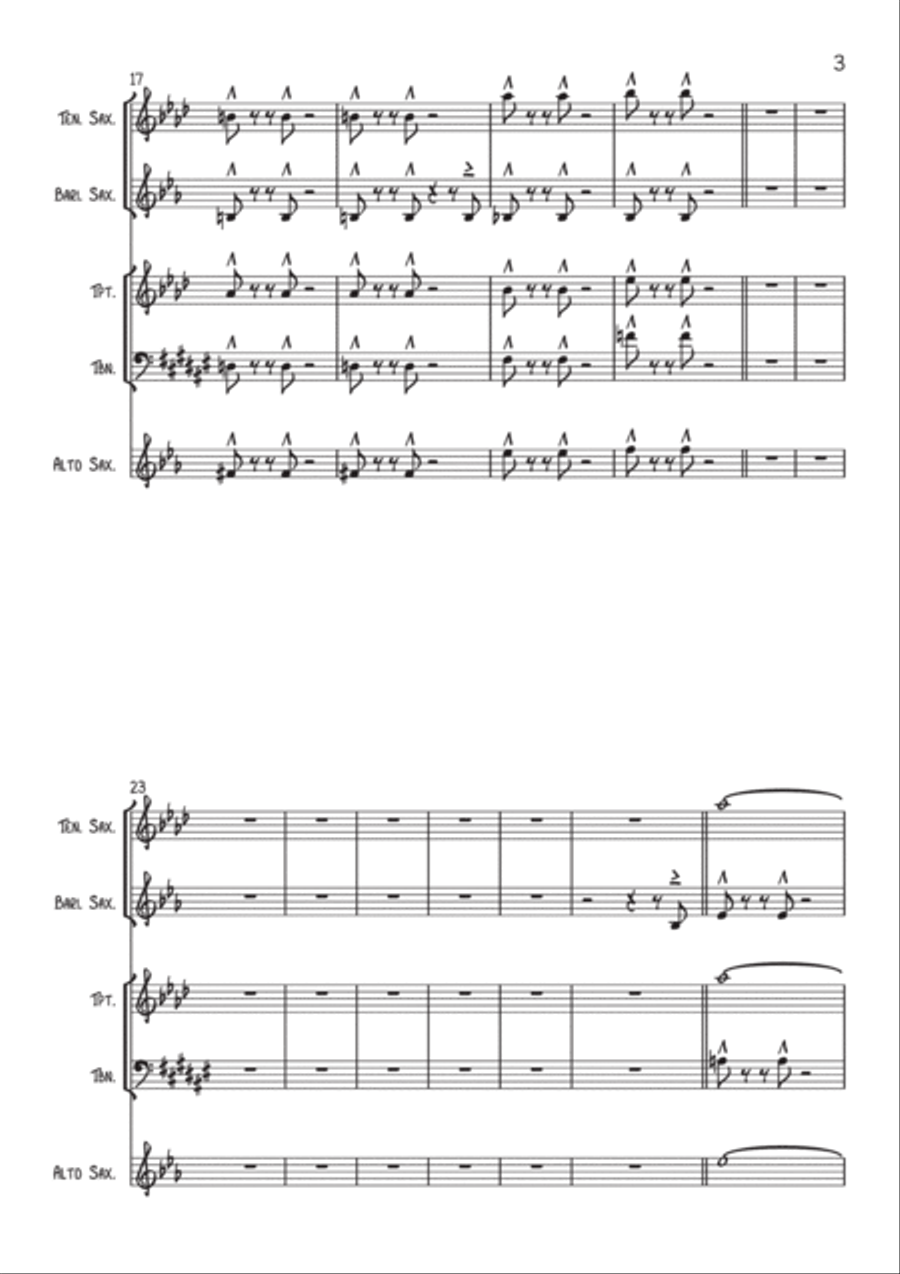 Trouble With My Baby School and Community scores gallery preview page 4