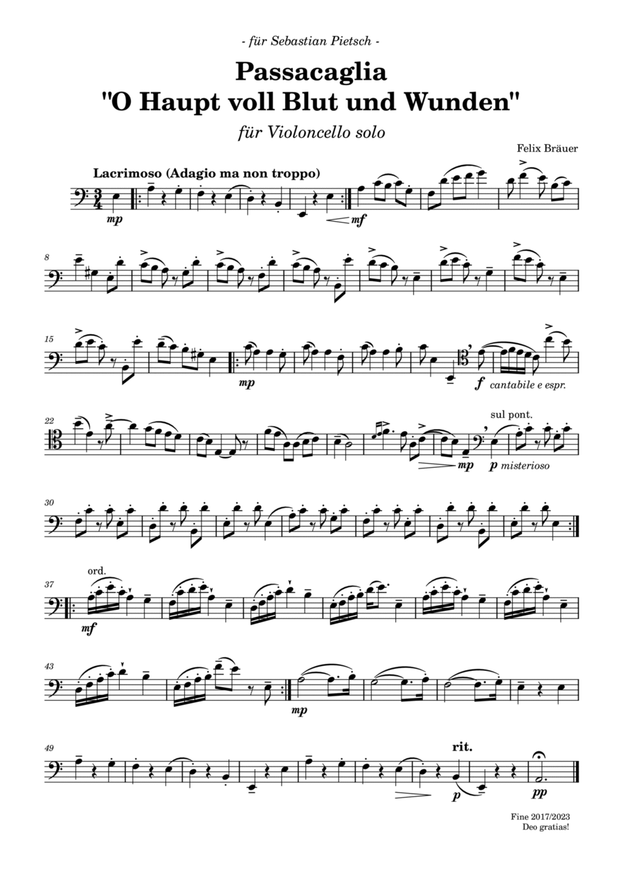 Passacaglia 