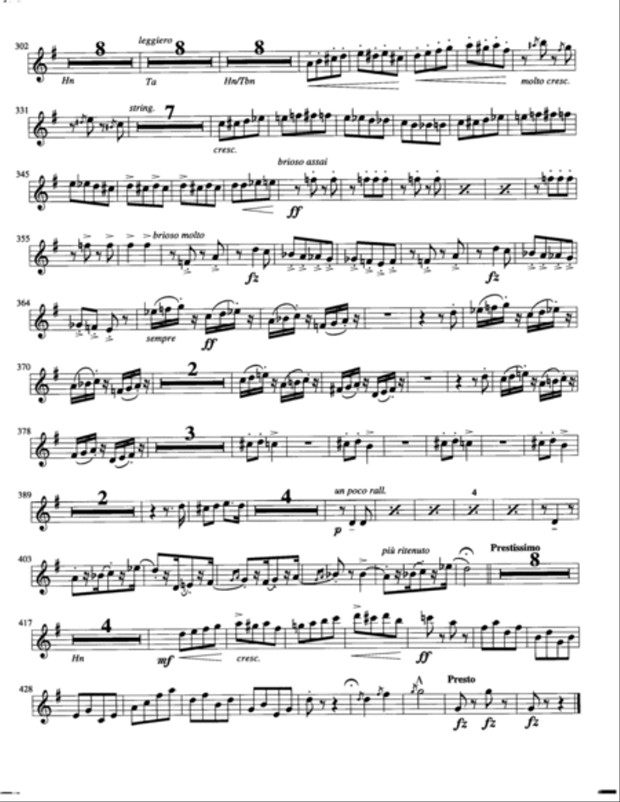 Hungarian Rhapsody No. 2 Hungarian Rhapsody No. 2 Brass Ensemble scores gallery preview page 5