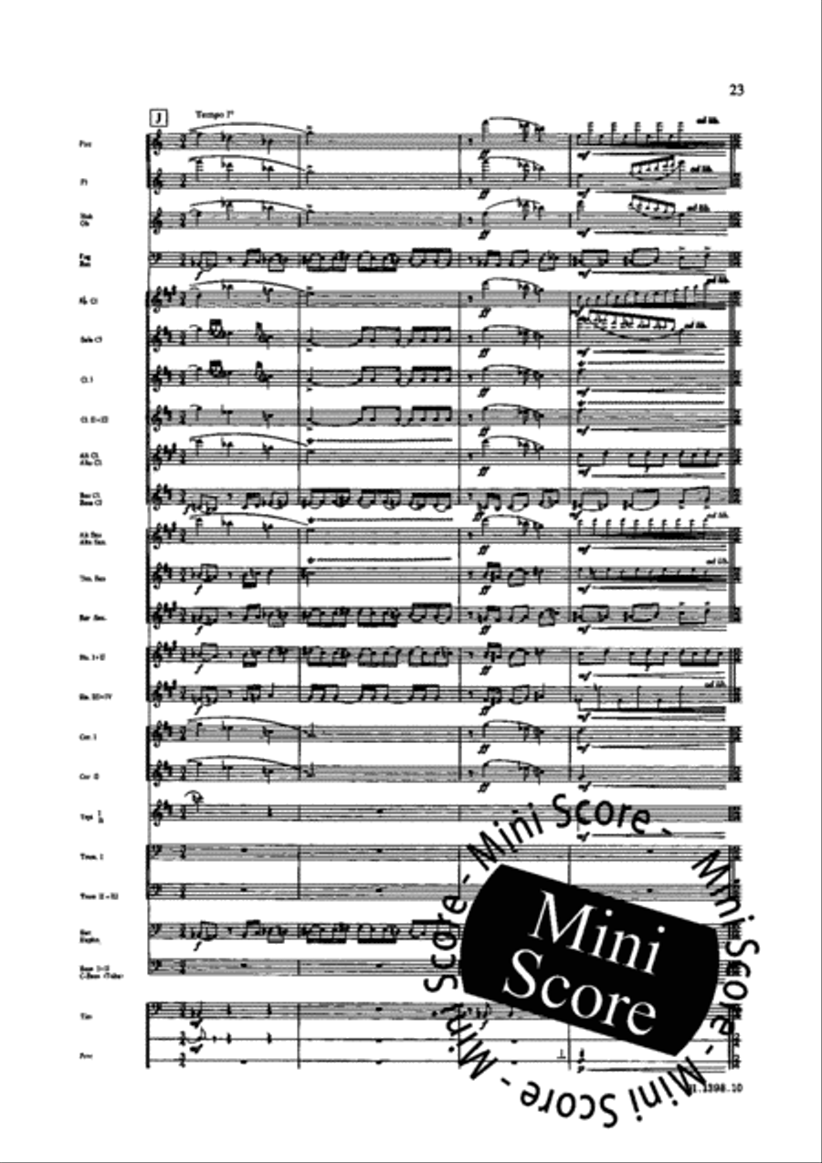 Eufonie Concert Band scores gallery preview page 25