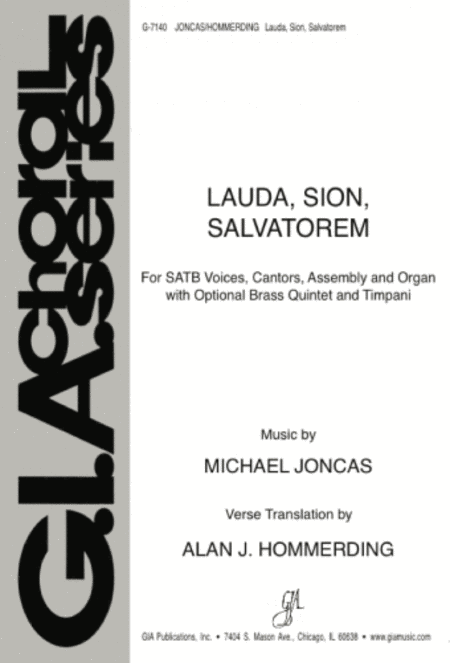 Lauda, Sion, Salvatorem - Full Score and Parts