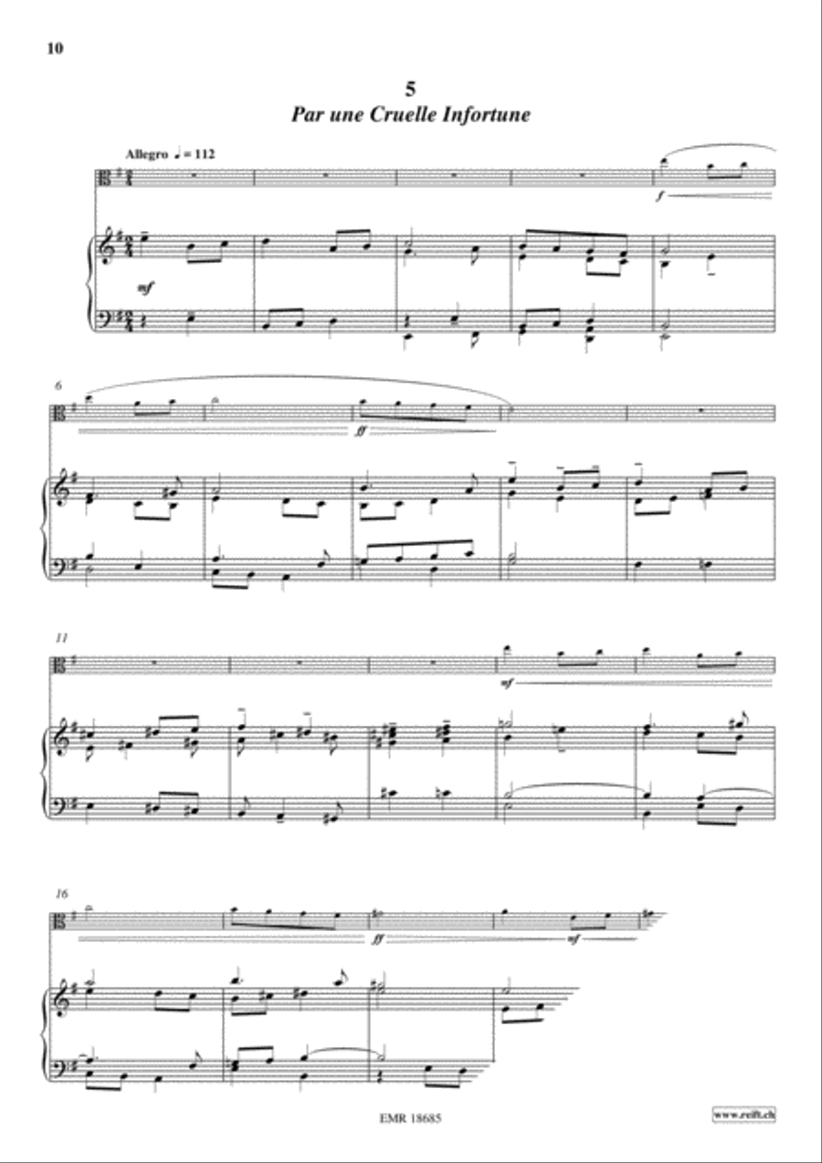 Au Fil Du Temps Viola scores gallery preview page 8