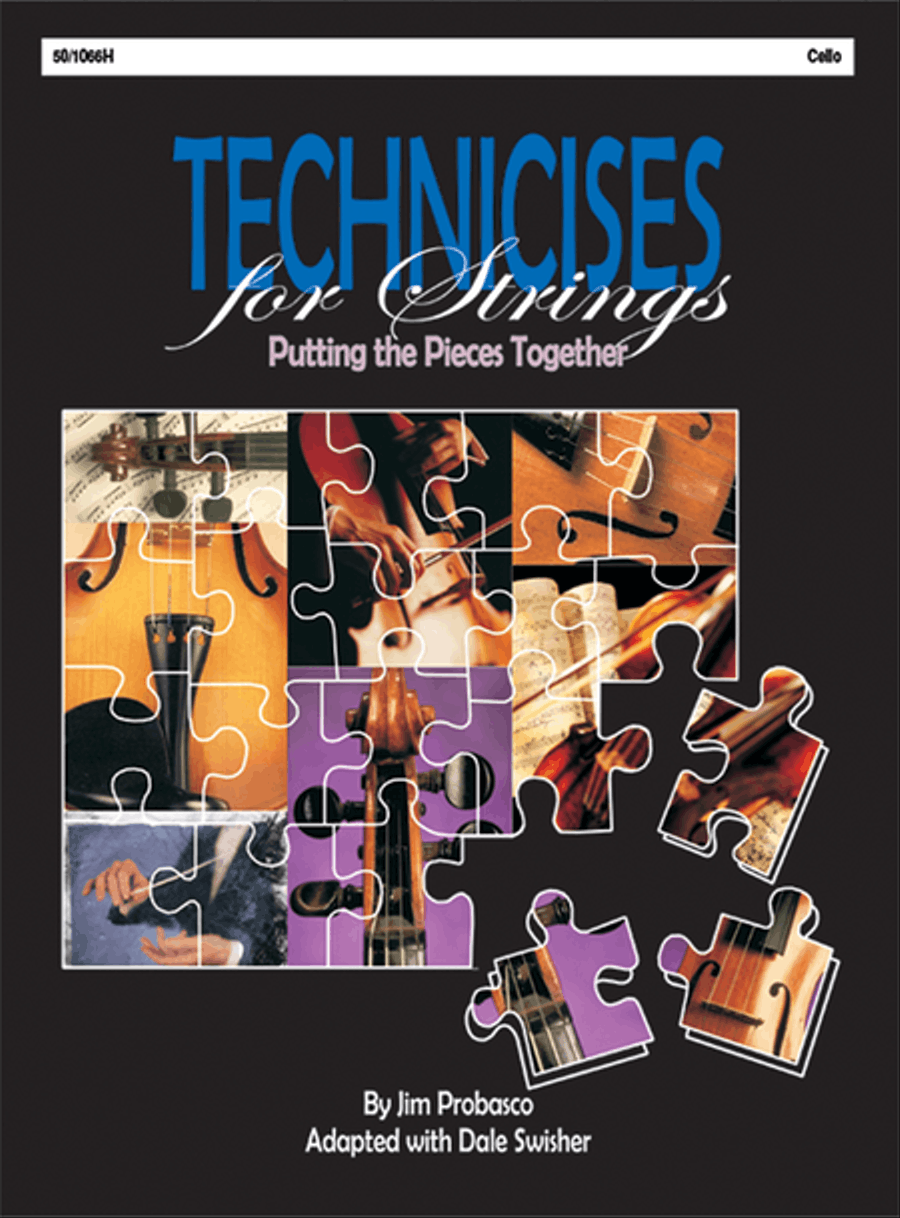 Technicises For Strings Cello String Orchestra scores gallery preview page 1