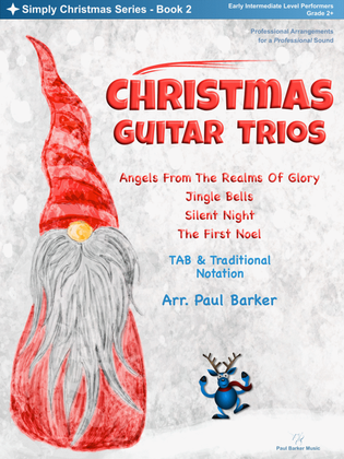 Book cover for Christmas Guitar Trios Book 2