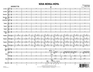 Book cover for Soul Bossa Nova - Full Score