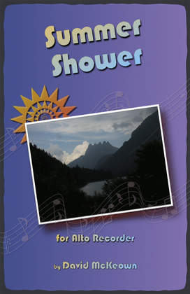 Book cover for Summer Shower for Alto Recorder Duet