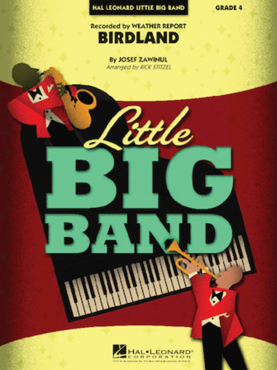 Birdland Big Band scores gallery preview page 1