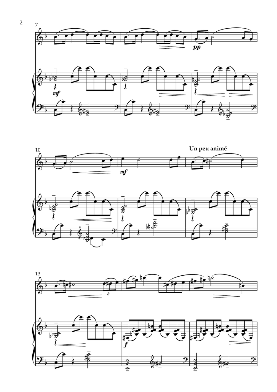 Nocturne Piano scores gallery preview page 4