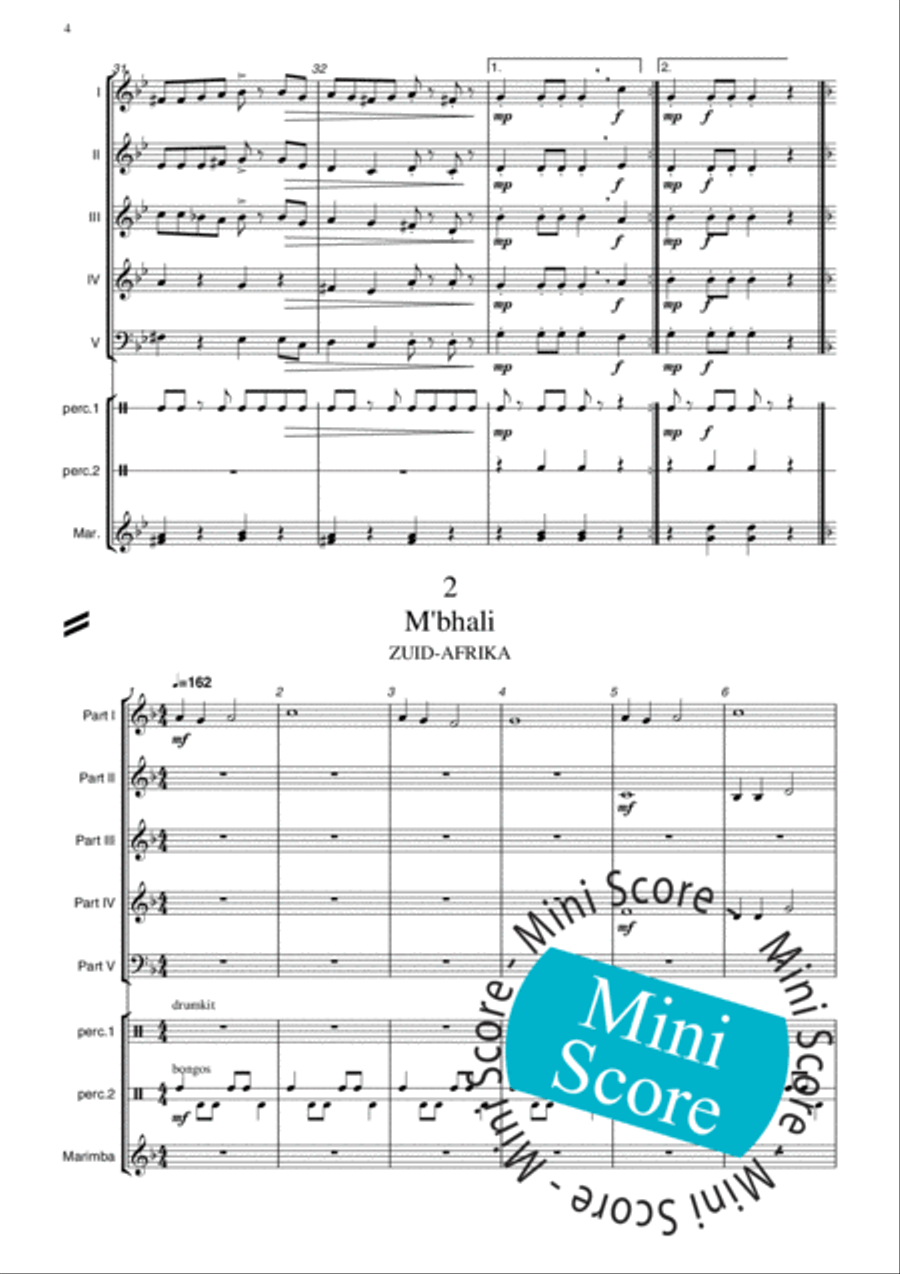 Global Girls Concert Band scores gallery preview page 8