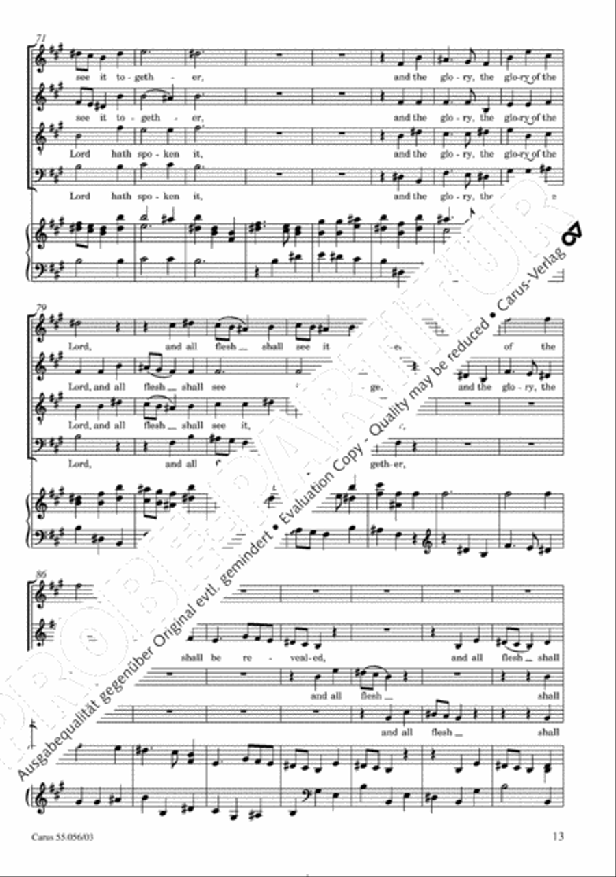 Messiah ATB scores gallery preview page 18
