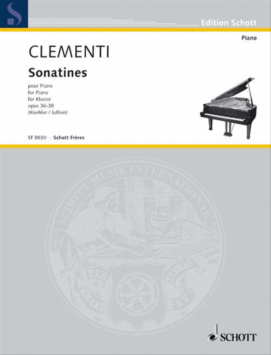 Sonatinas Piano Solo scores gallery preview page 1