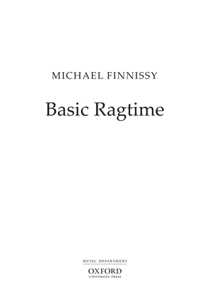 Book cover for Basic Ragtime