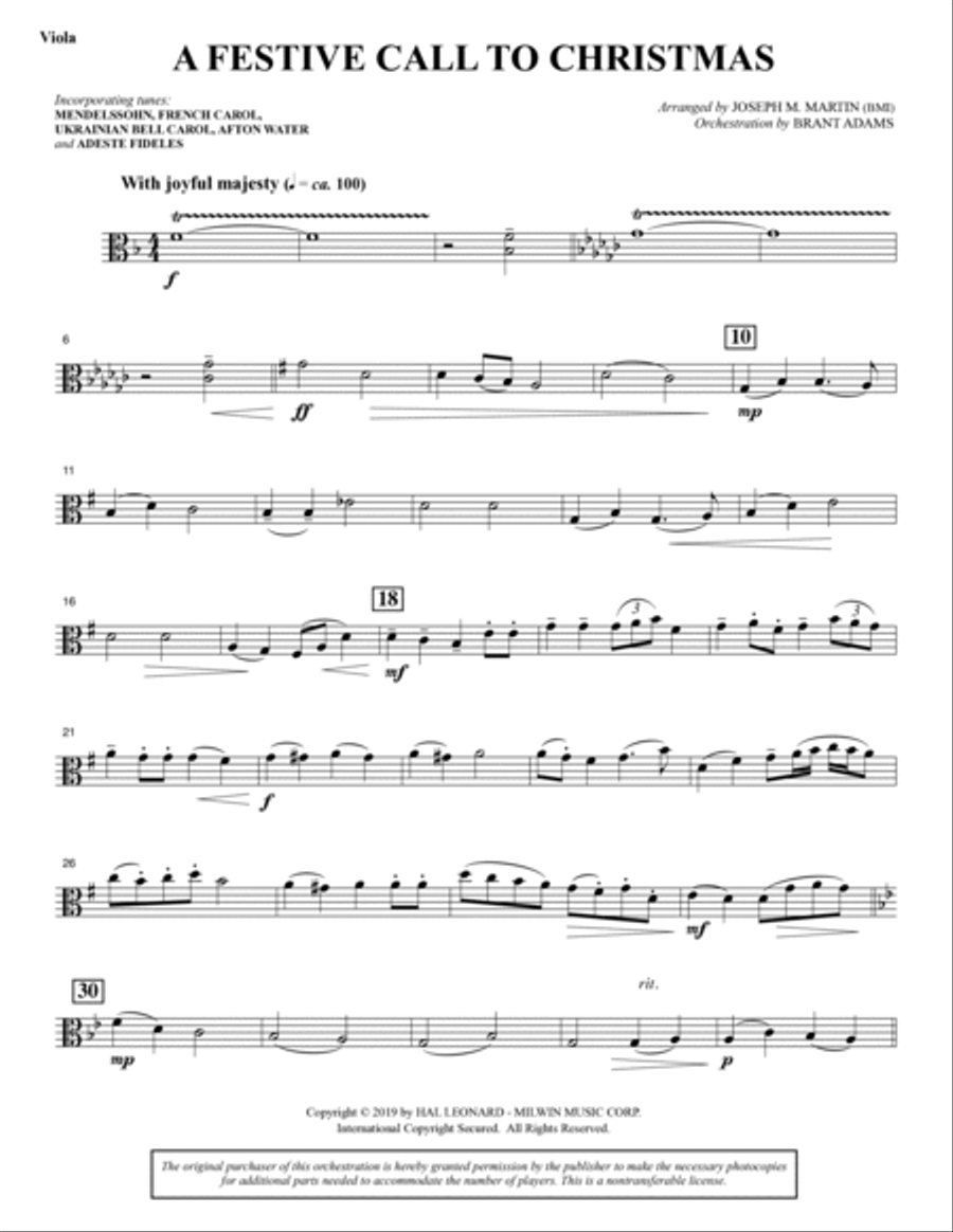 And There Was Light - Viola Choir scores gallery preview page 2