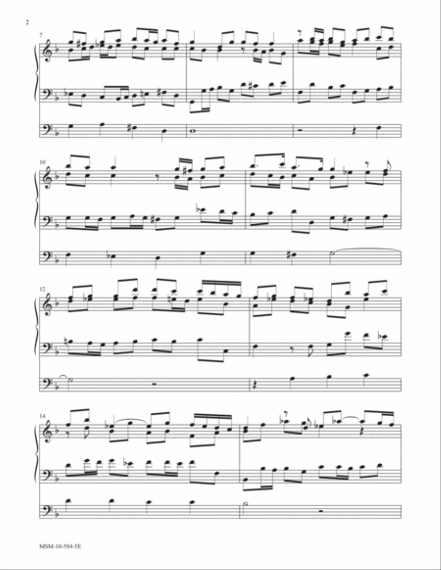 If You But Trust in God to Guide You Organ scores gallery preview page 2