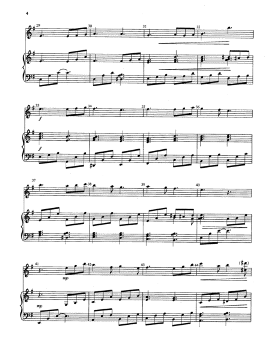 O the Deep, Deep Love of Jesus Percussion scores gallery preview page 4