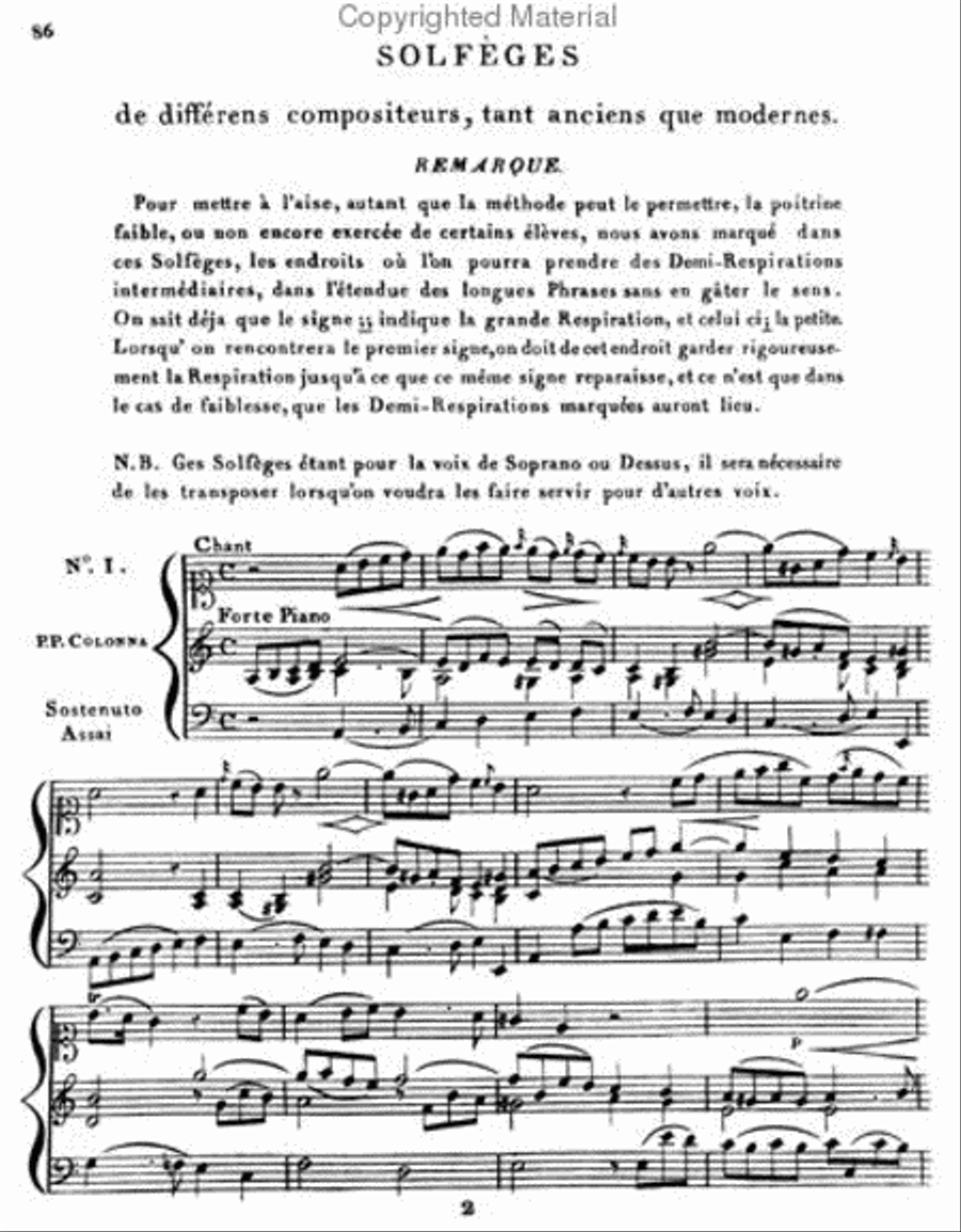 Methods & Treatises Voice - Volume 2 - France 1800-1860 Voice scores gallery preview page 2